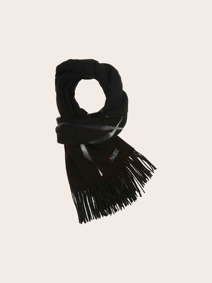 Cashmink-Stola mit Window Pane Karo