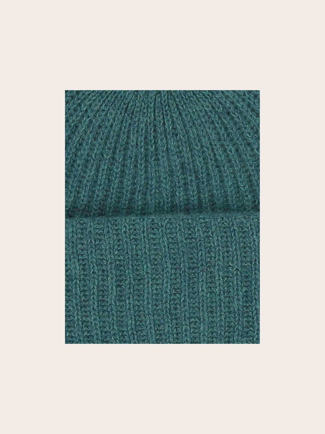 Grobstrick-Mütze aus reinem Kaschmir