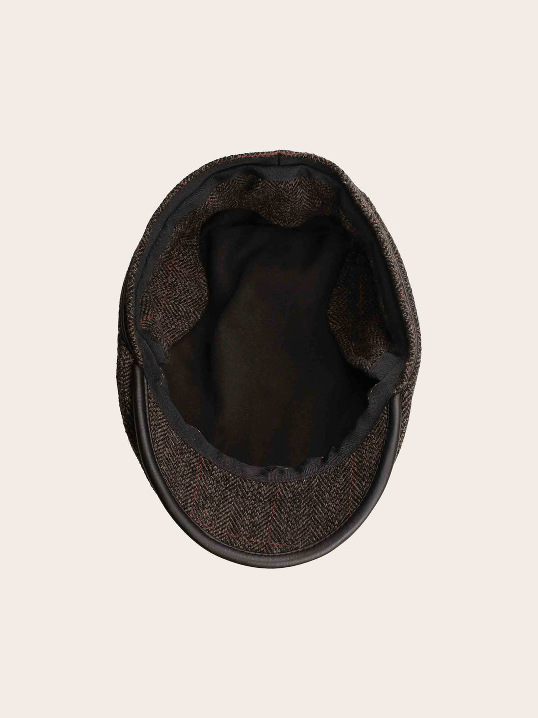 Einfarbige winddichte und wetterabweisende bugatti Flatcap mit Ohrenklappen