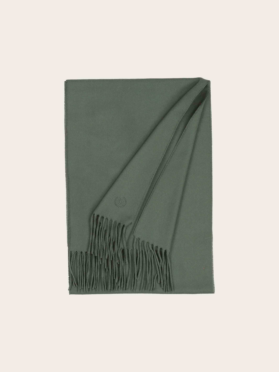 Cashminkschal mit gesticktem bugatti Logo