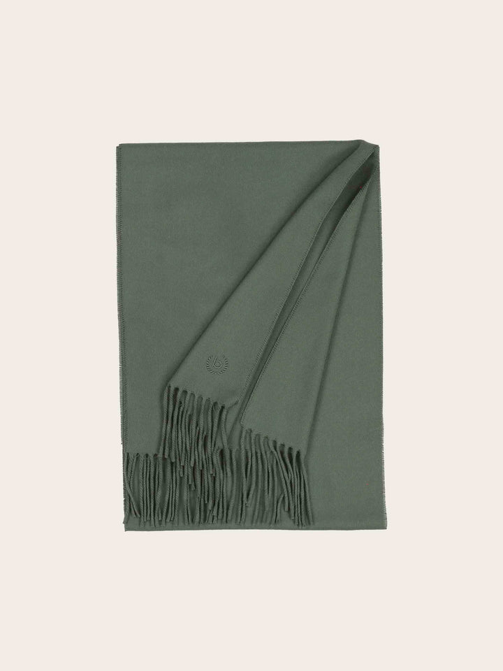 Cashminkschal mit gesticktem bugatti Logo