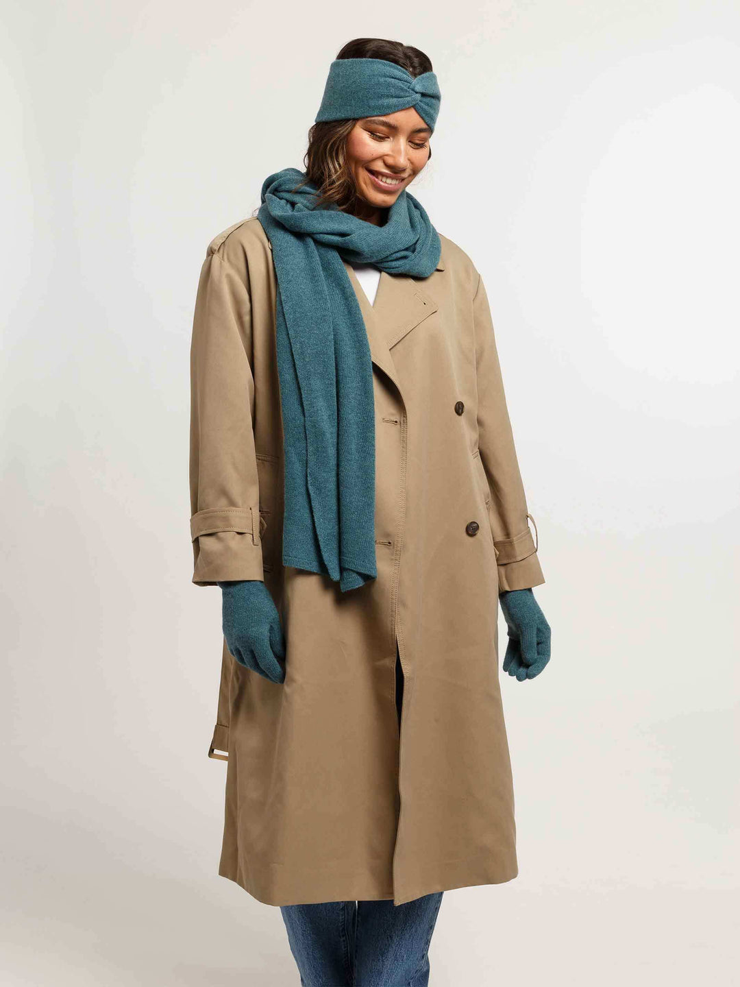 Strickhandschuhe aus reinem Kaschmir