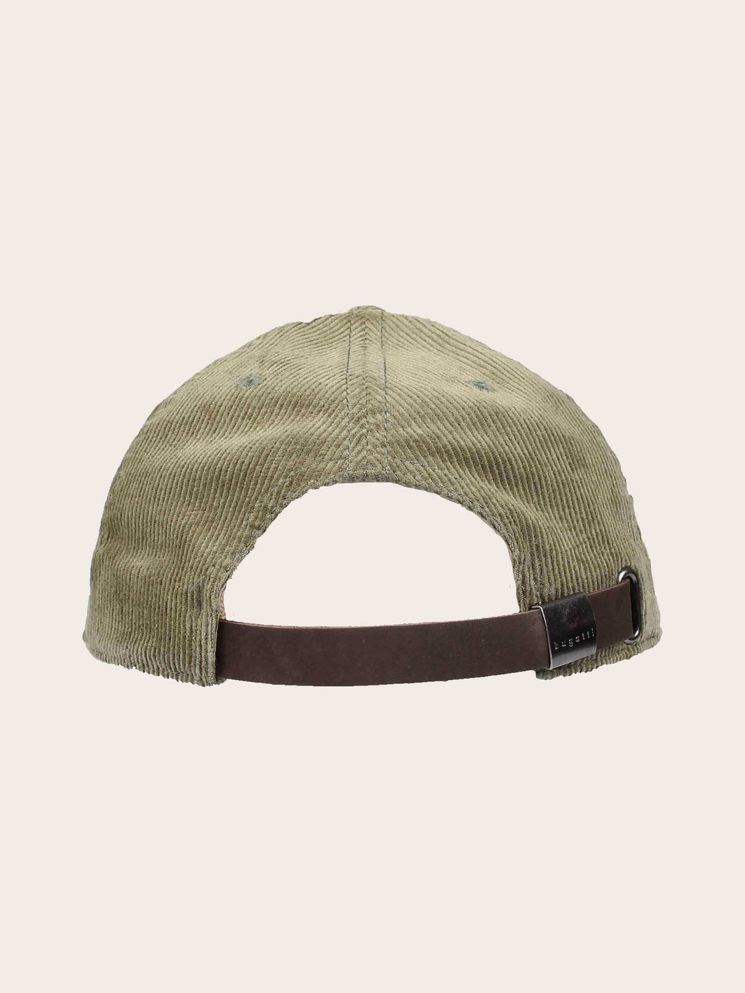 Einfarbige bugatti Basecap in Cord-Optik