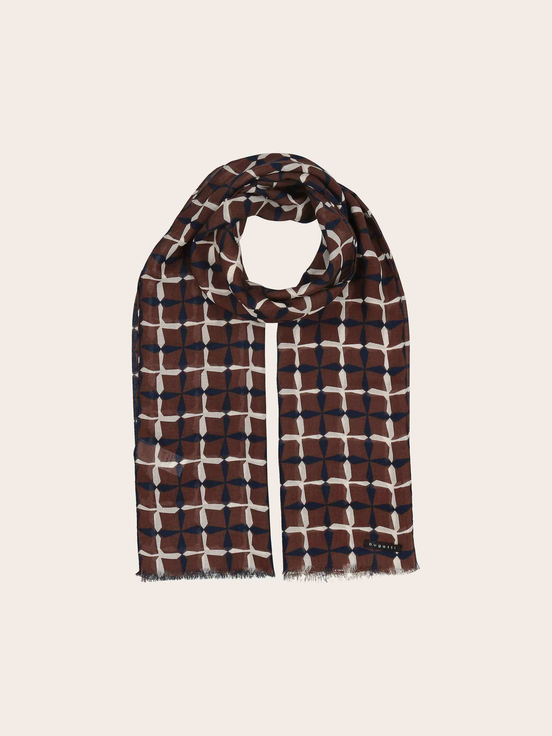 bugatti Schal mit geometrischem Print