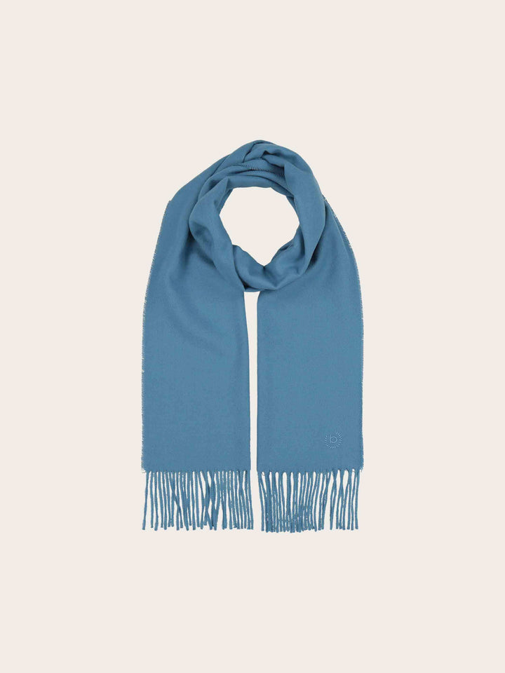 Cashminkschal mit gesticktem bugatti Logo