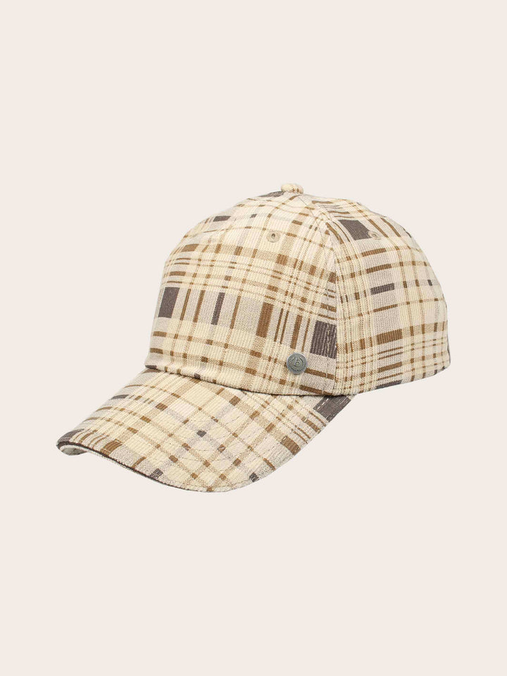 bugatti Basecap in Cord-Optik und Karomuster