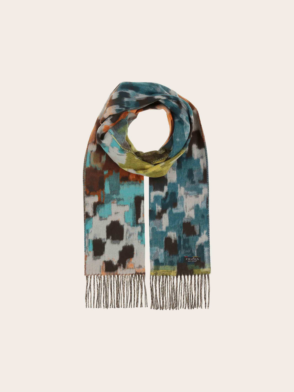 Cashmink-Schal mit Muster-Mix