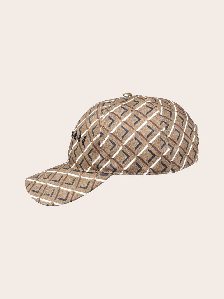 bugatti Basecap mit Schriftzug und geometrischem Design