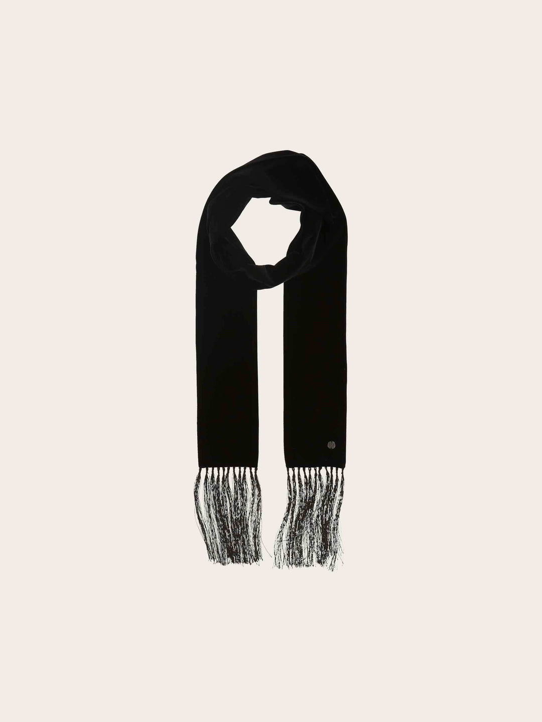 Eleganter Skinny-Schal in Samt-Optik