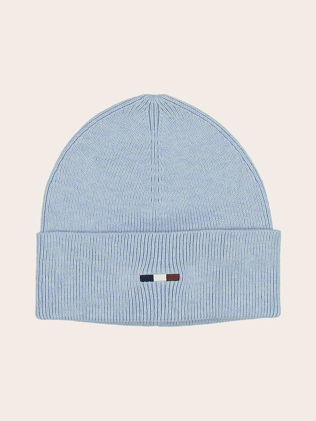 Einfarbige Beanie mit gestickter bugatti-Flag