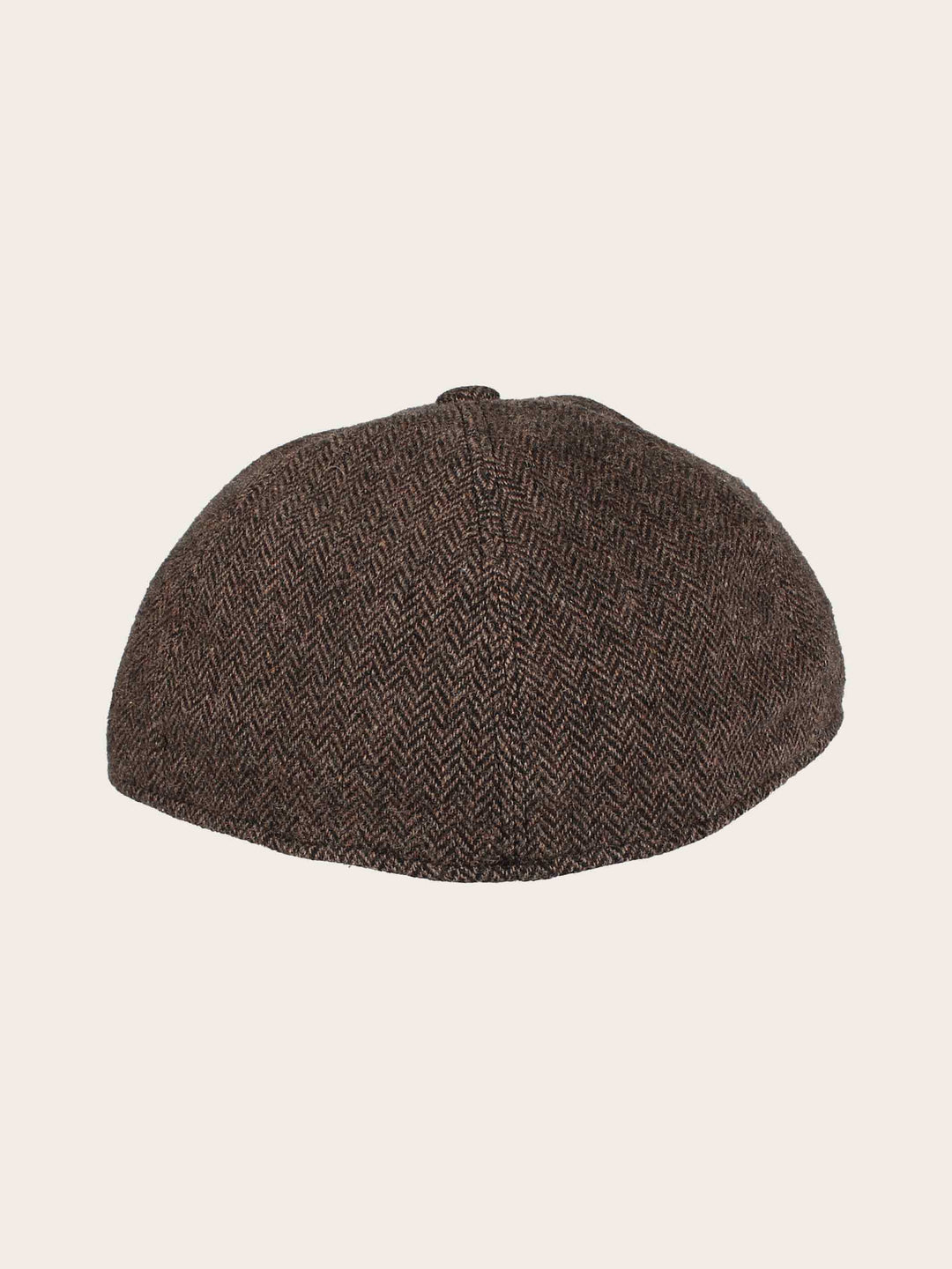 Wetterabweisende bugatti Flatcap mit Fischgrat-Design und Ohrenklappen