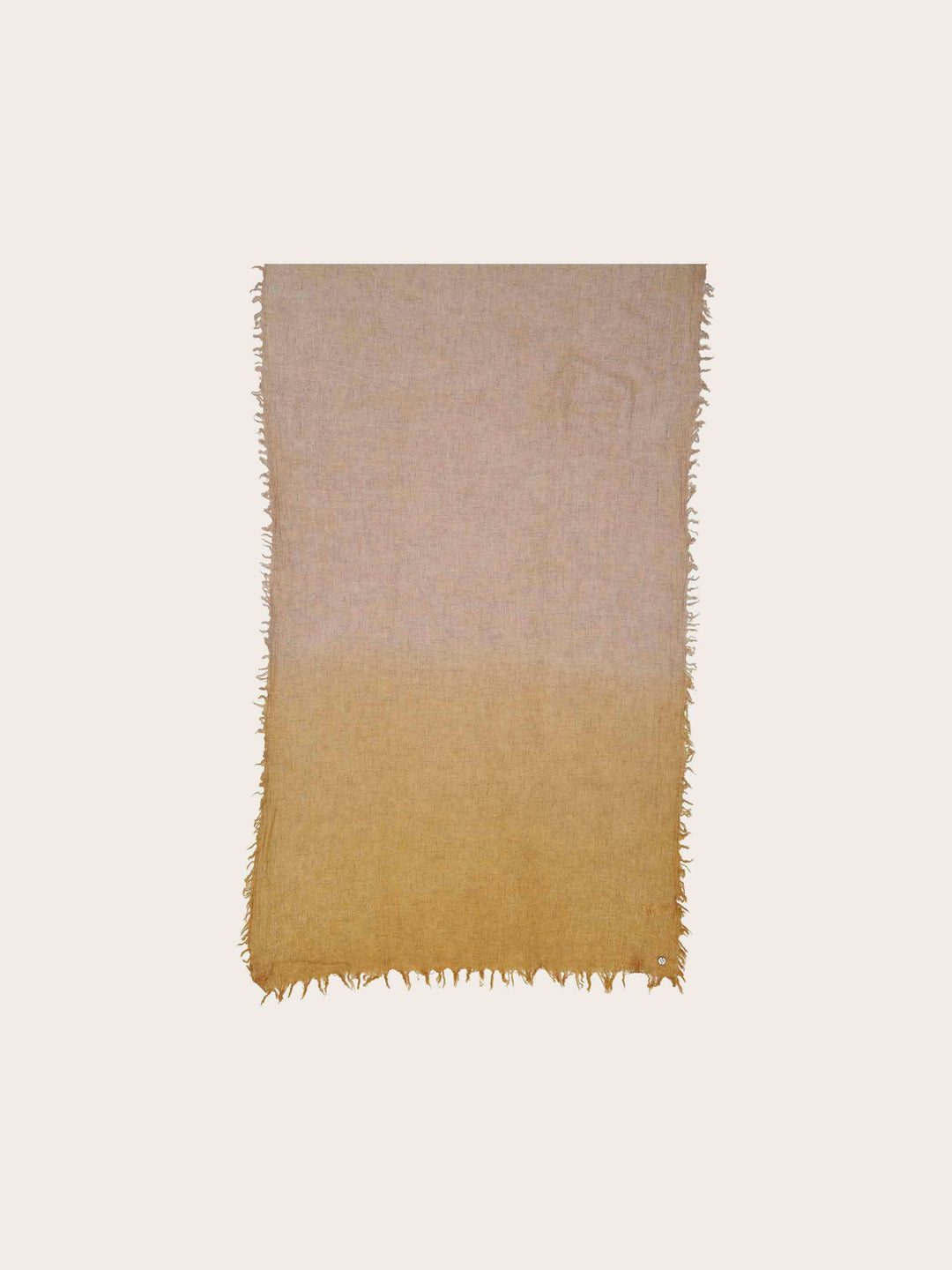 Wollschal im Ombré-Design
