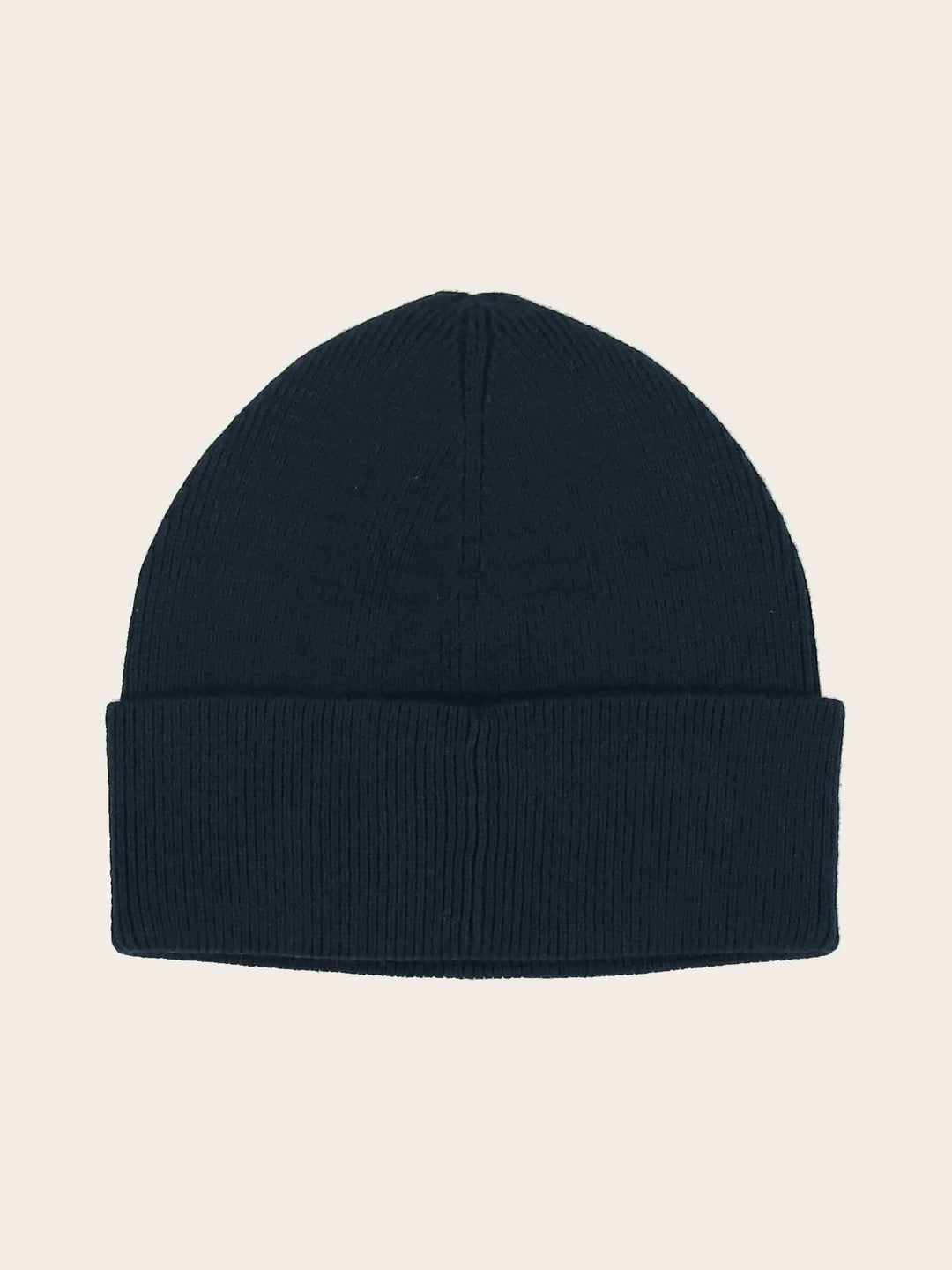 Einfarbige Beanie mit gestickter bugatti-Flag