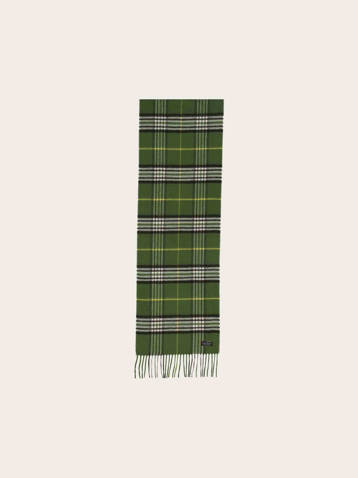 Schmaler Cashmink-Schal mit FRAAS Plaid Karo