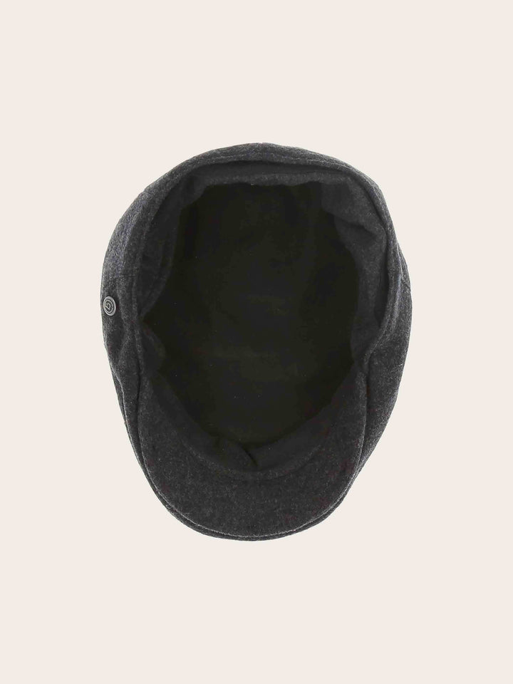 Einfarbige wetterabweisende bugatti Flatcap mit Ohrenklappen