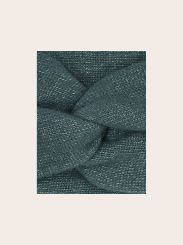 Breites Strickstirnband in Wollmischung