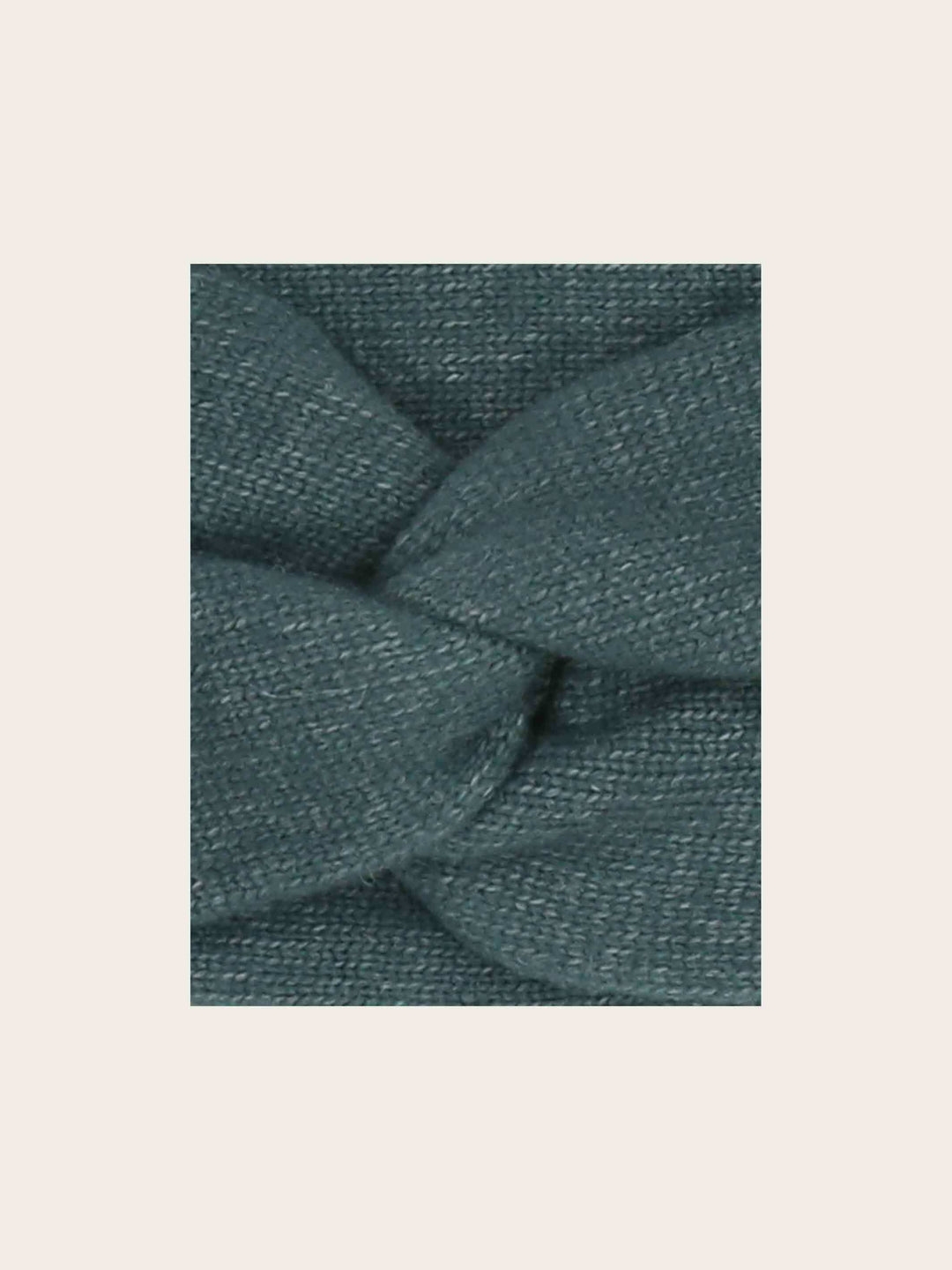 Breites Strickstirnband in Wollmischung