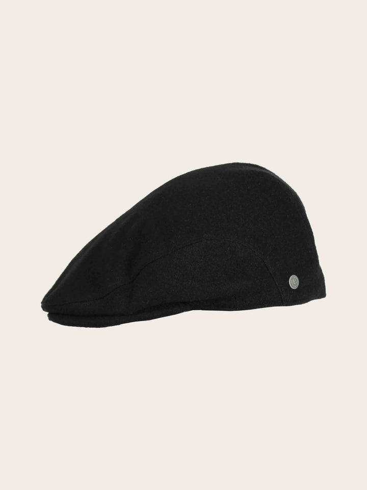 Einfarbige wetterabweisende bugatti Flatcap mit Ohrenklappen