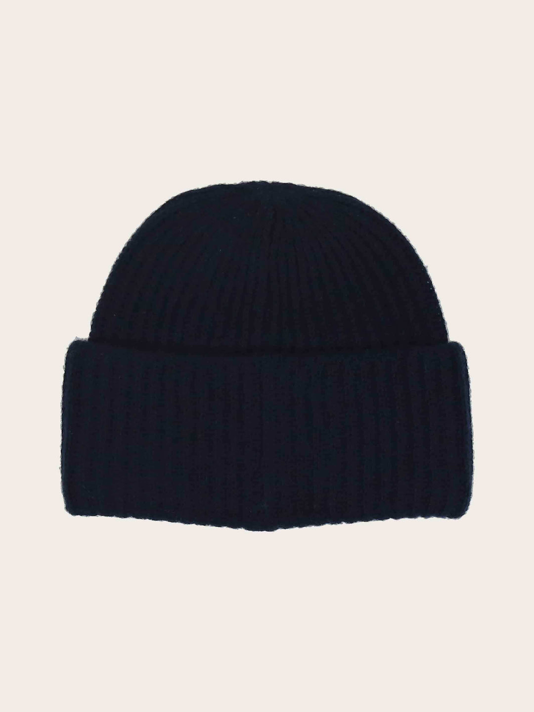 Grobstrick-Mütze aus reinem Kaschmir