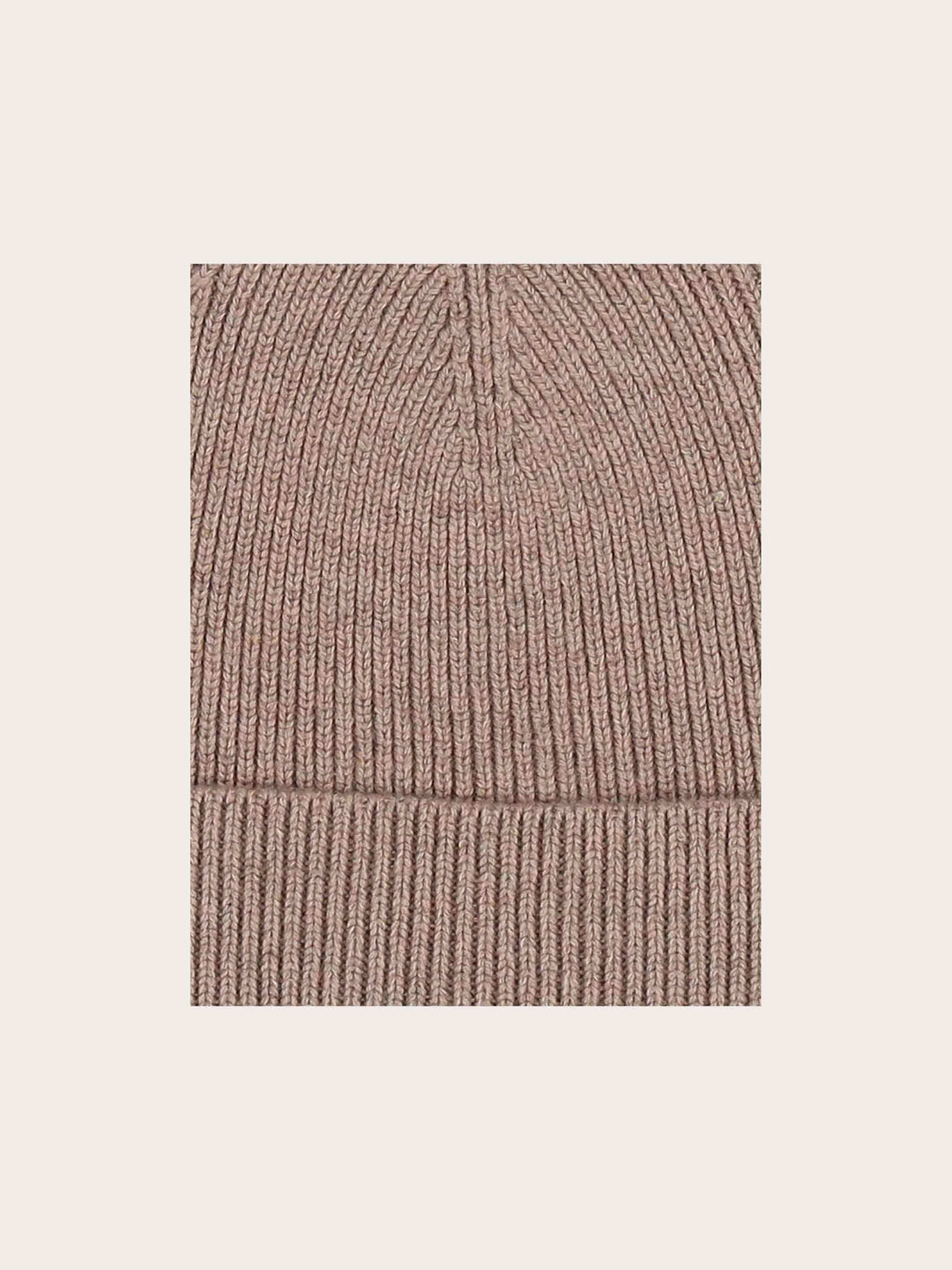 Einfarbige bugatti Beanie mit Signature-Flag