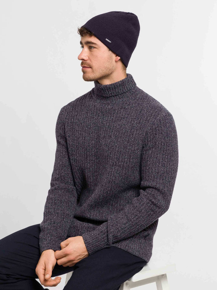 Einfarbige Jersey Knit bugatti Beanie