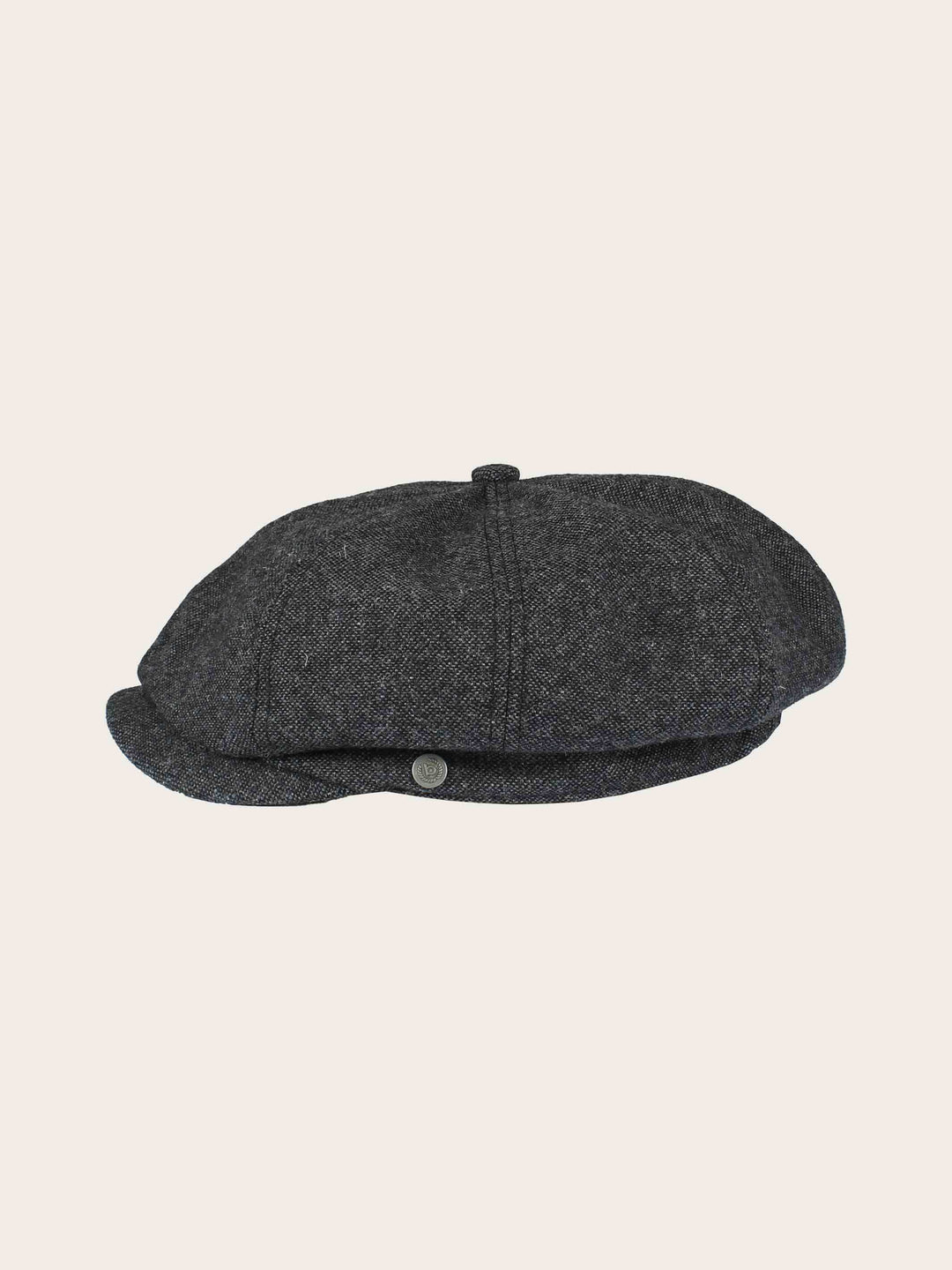 Einfarbige melierte bugatti Bakerboy Cap