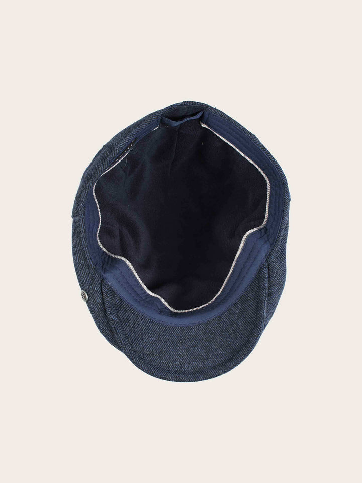 Einfarbige bugatti Flatcap