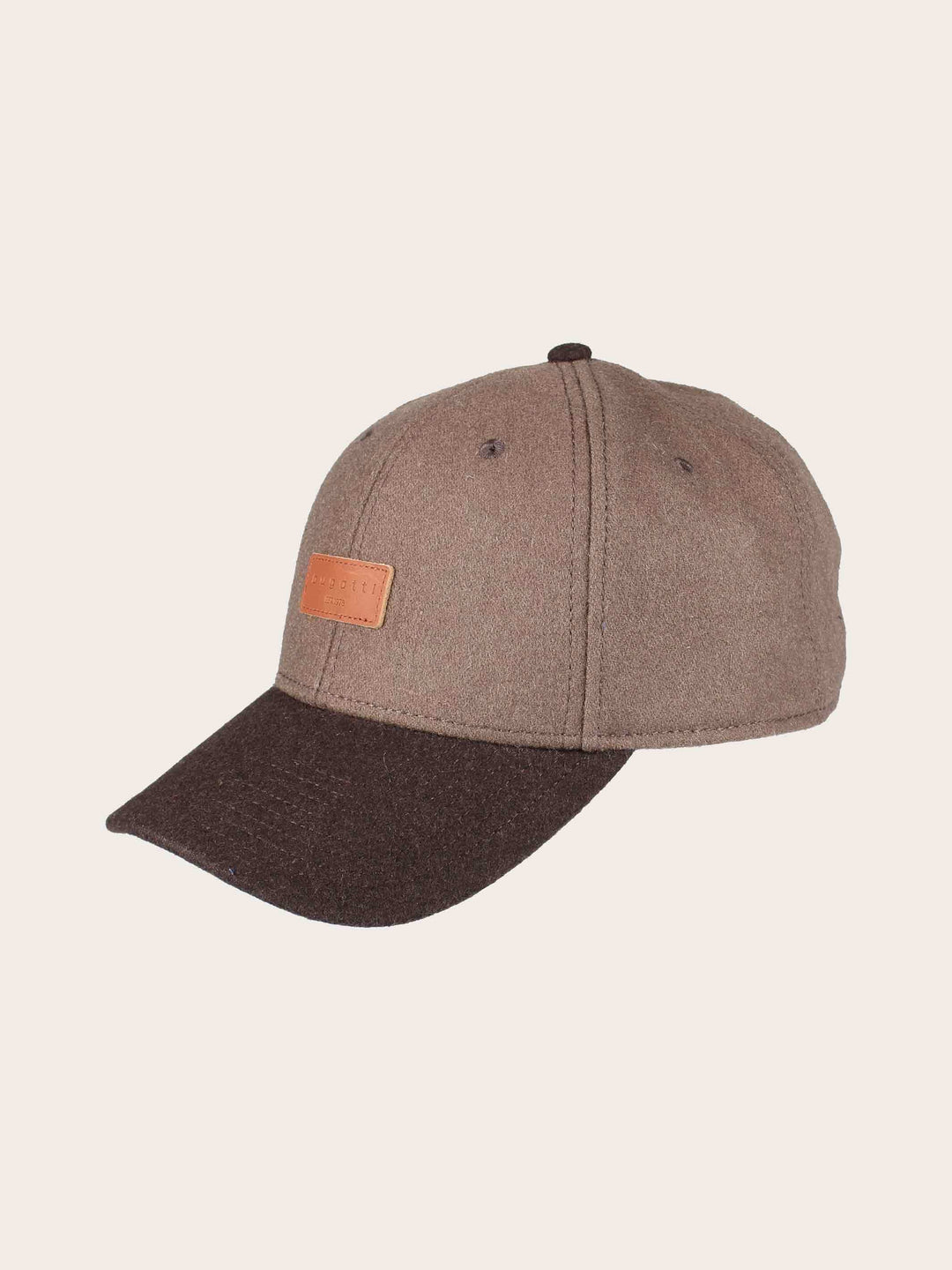 Zweifarbige bugatti Baseballkappe mit Patch