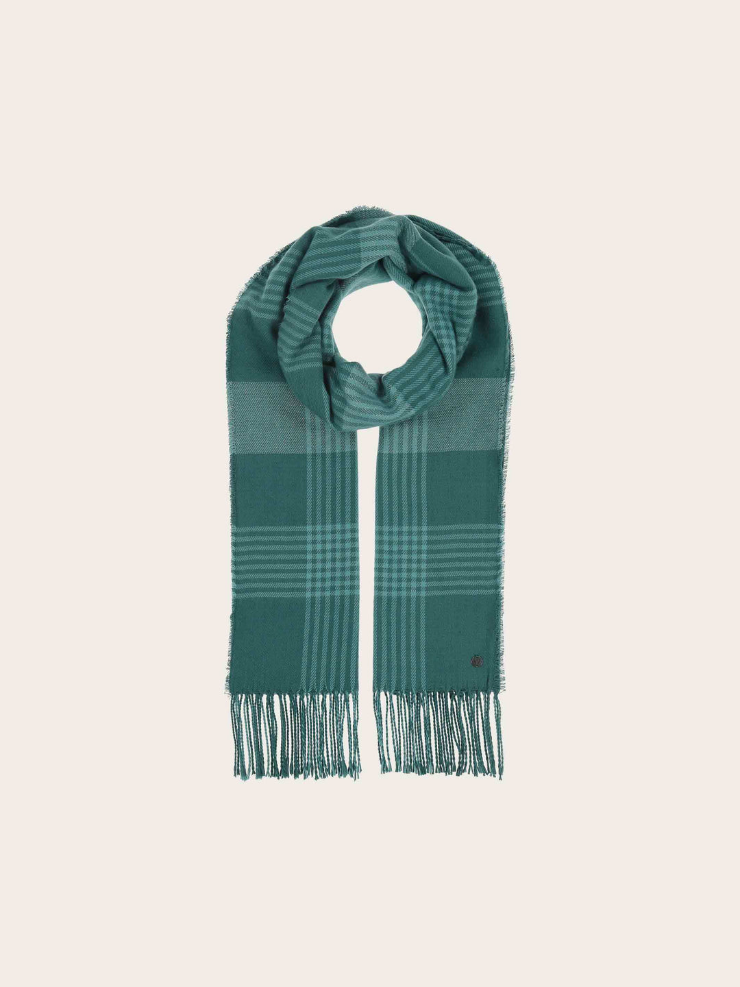 Glitzernder Karo-Schal