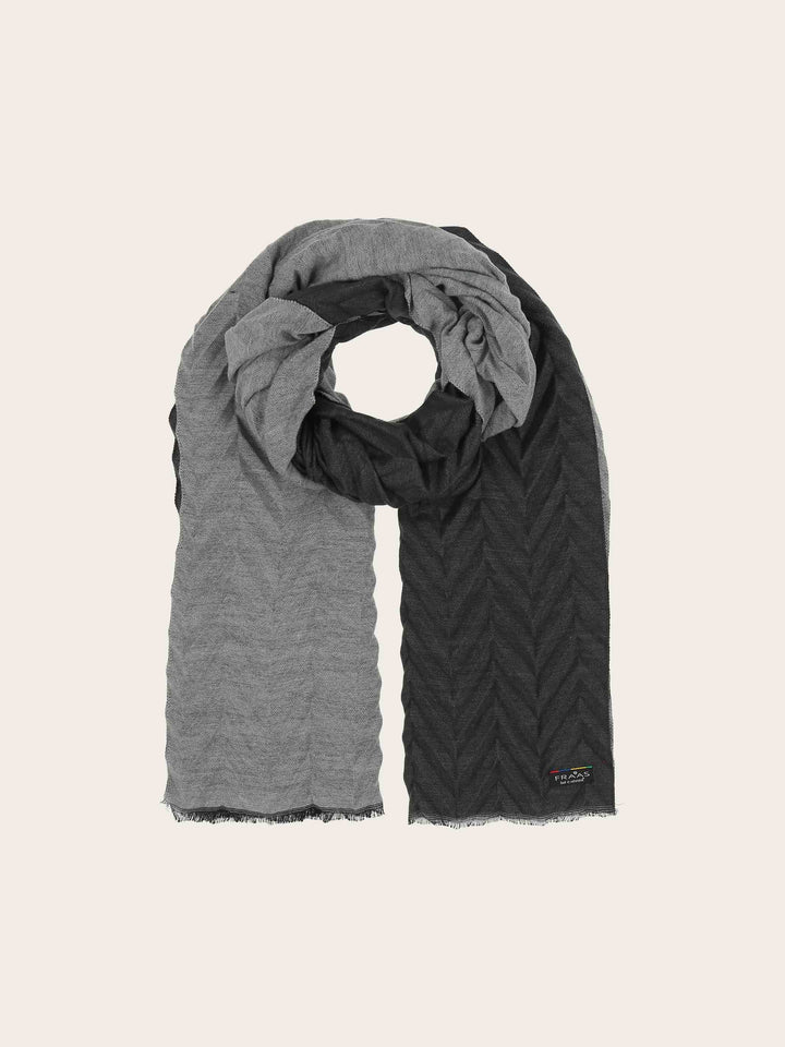 Doubleface Plissee-Stola