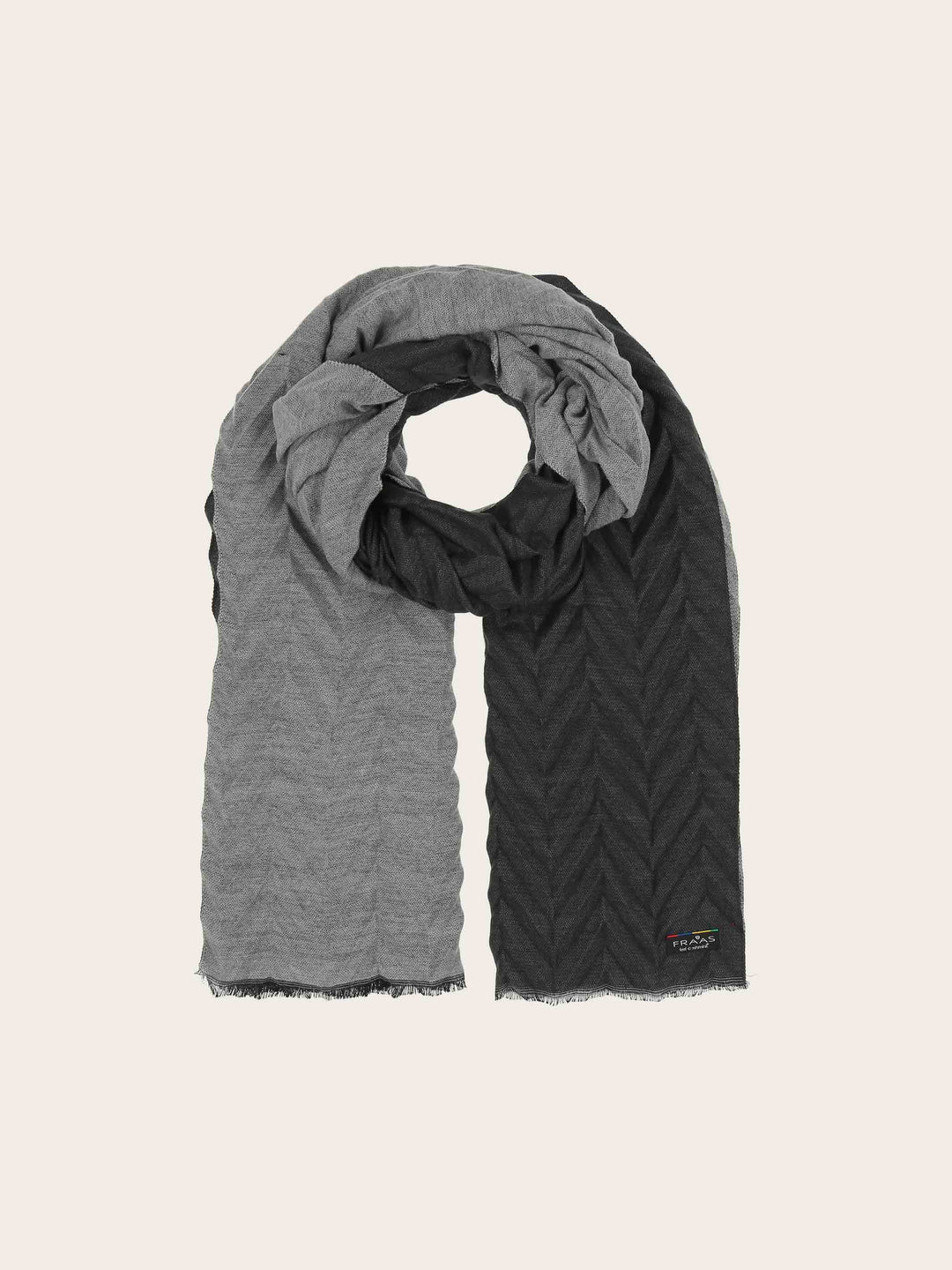 Doubleface Plissee-Stola