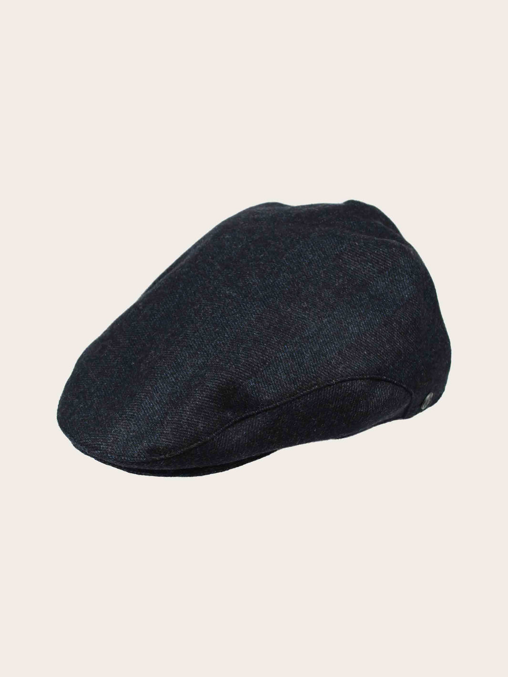 Einfarbige bugatti Flatcap mit Fischgrat-Design