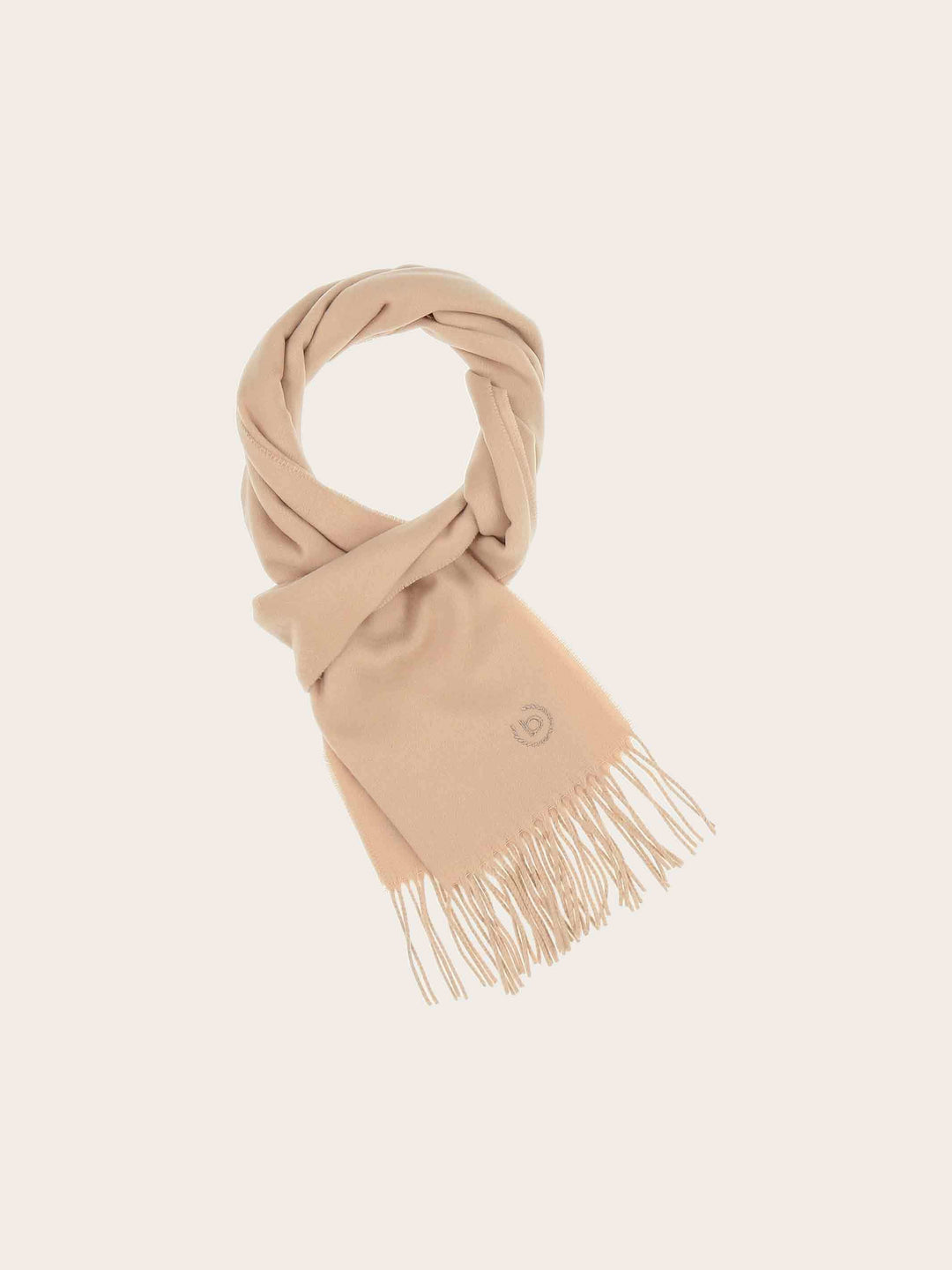 Cashminkschal mit gesticktem bugatti Logo