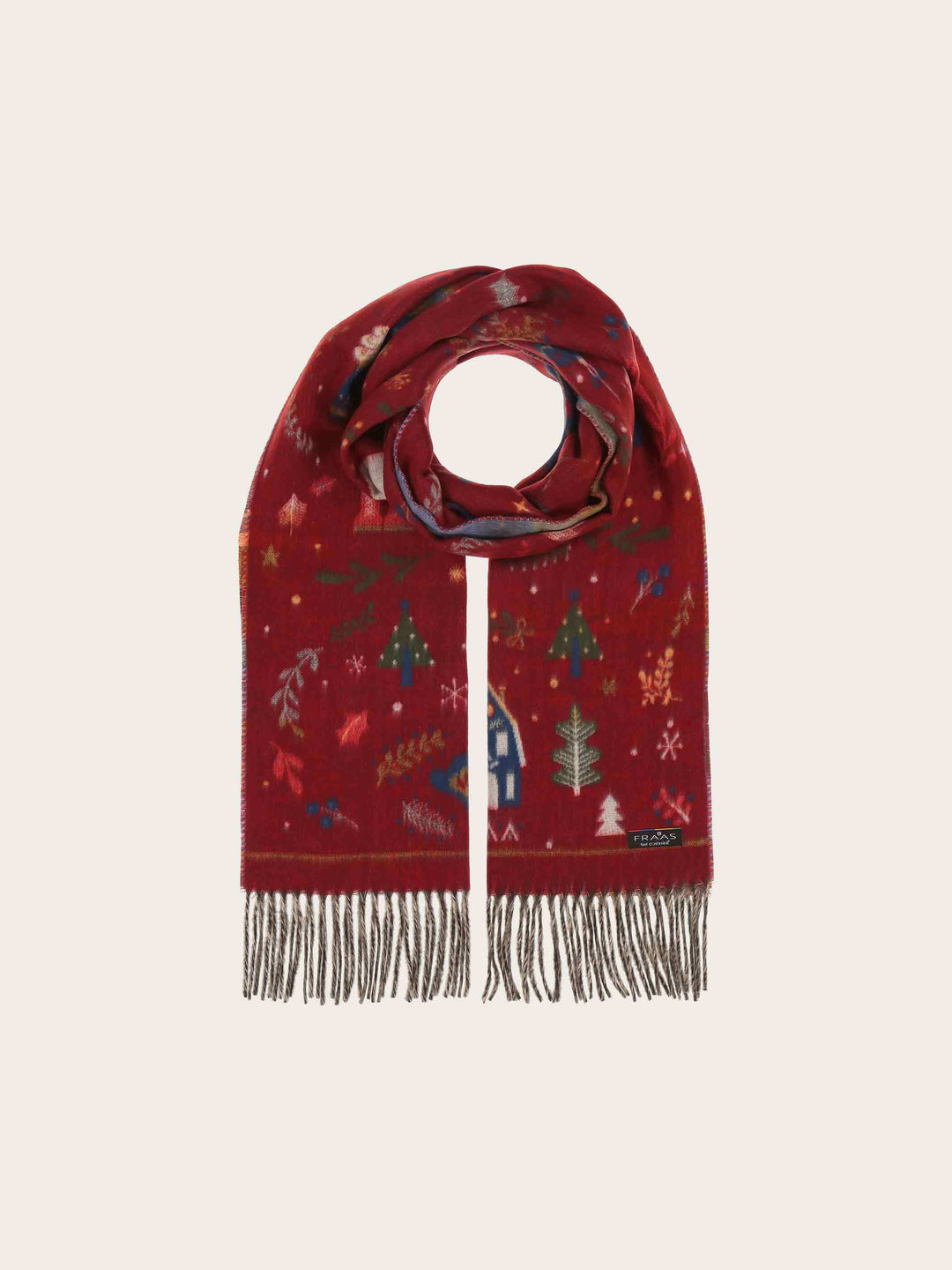 Cashmink-Schal mit Weihnachts-Design
