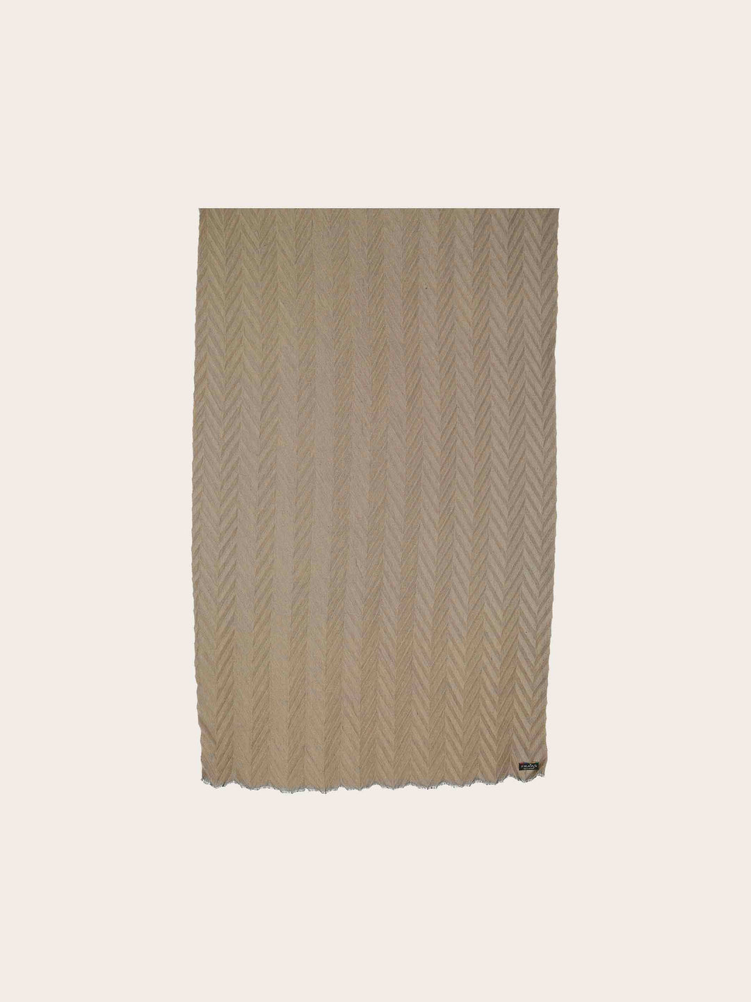 Doubleface Plissee-Stola