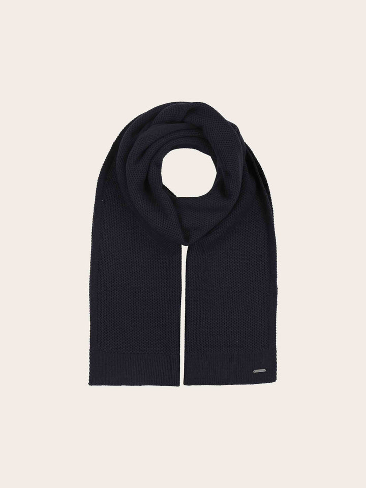 Einfarbiger bugatti Jersey Knit Schal