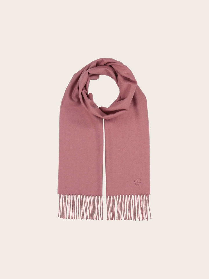 Cashminkschal mit gesticktem bugatti Logo