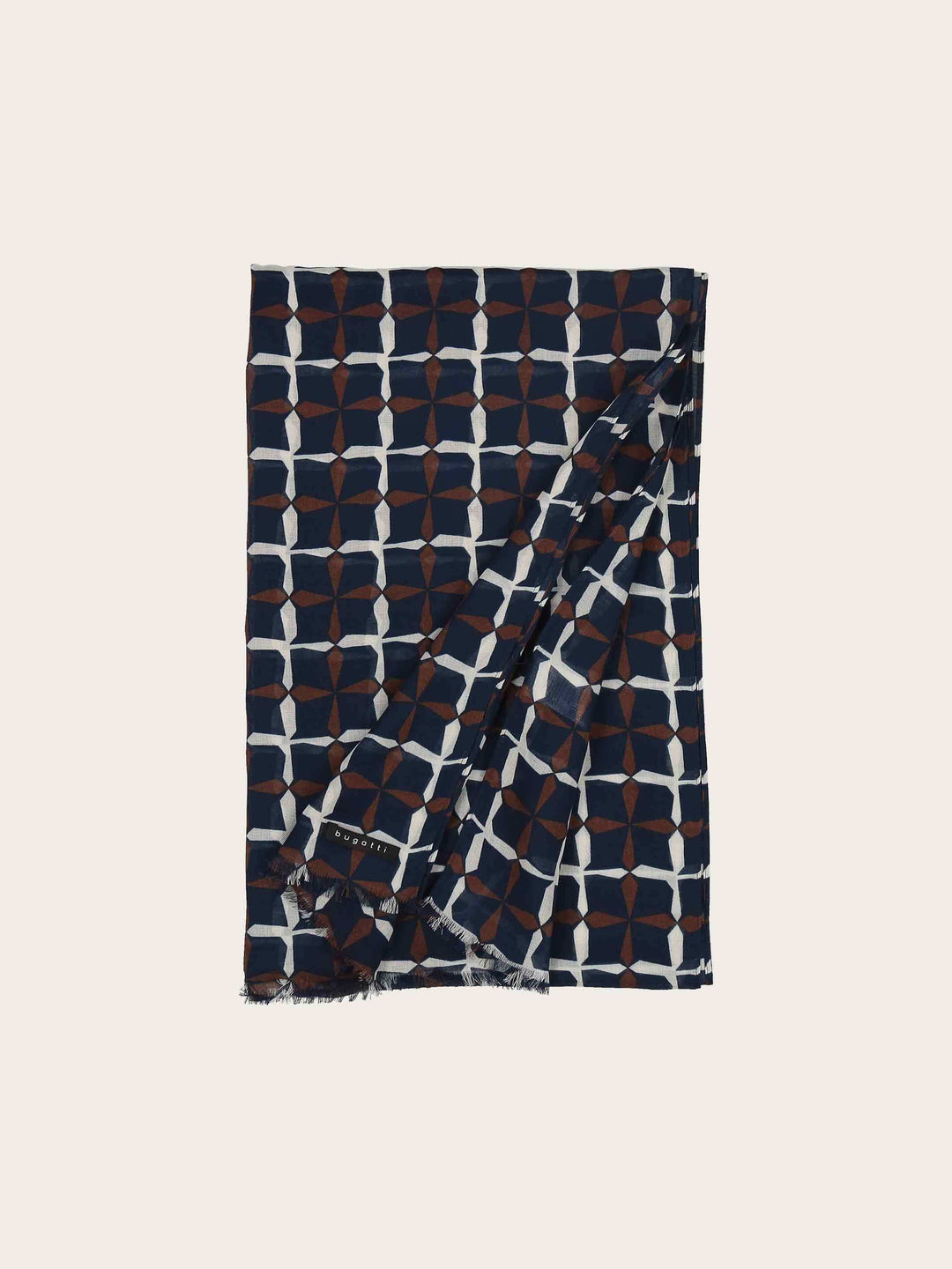 bugatti Schal mit geometrischem Print