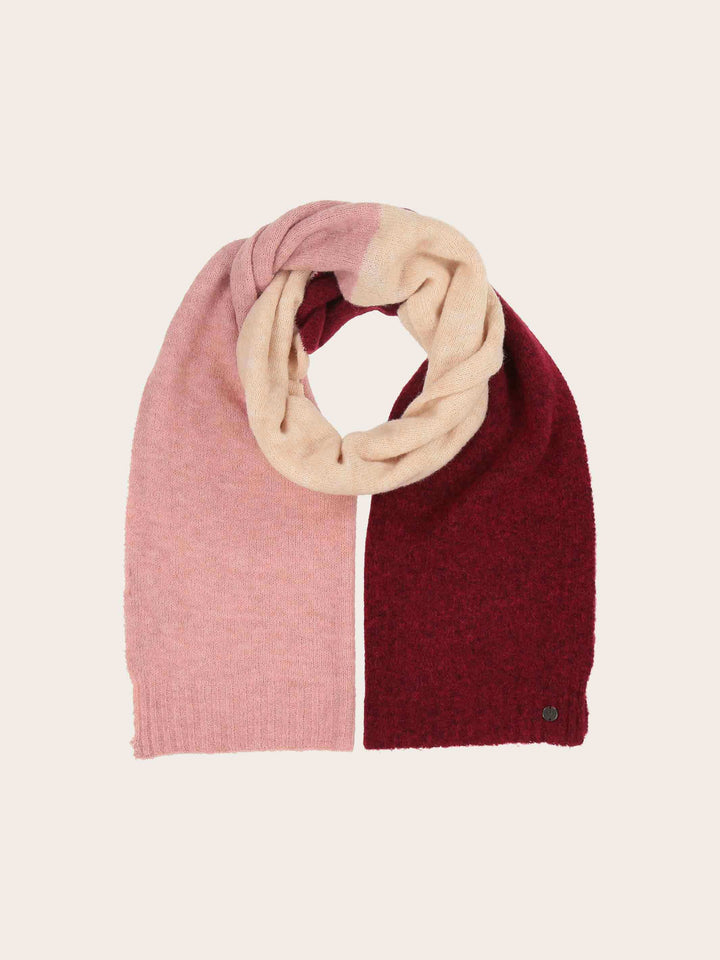 Sustainability Edition - Gestrickter Schal mit Blockstreifen