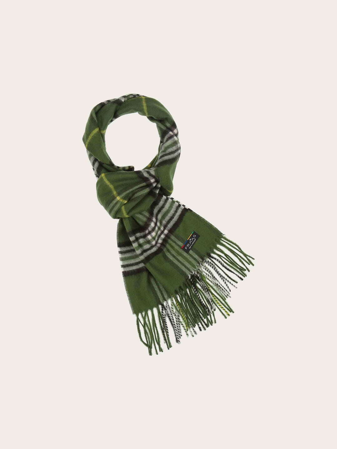 Schmaler Cashmink-Schal mit FRAAS Plaid Karo