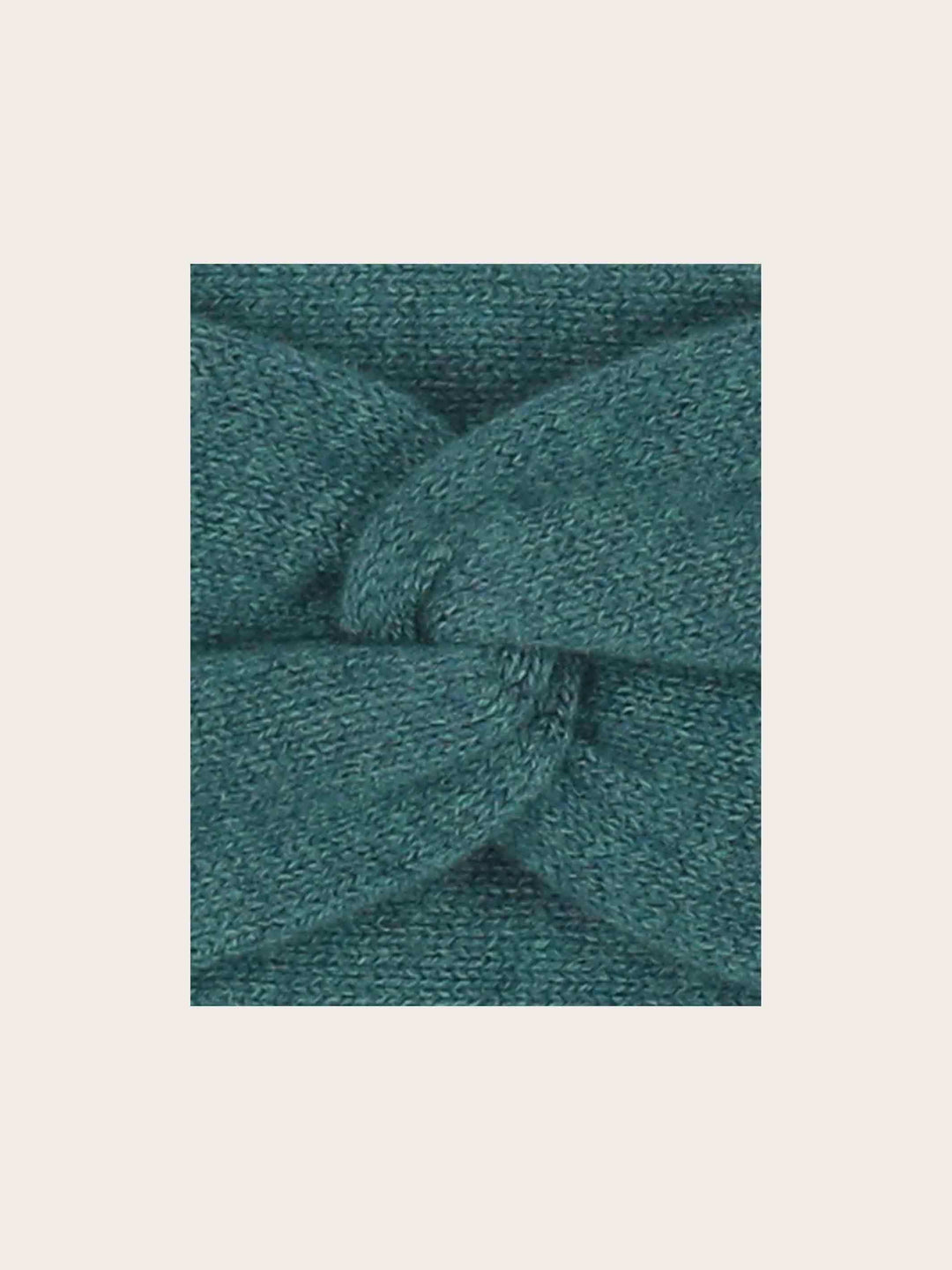 Strickstirnband aus reinem Kaschmir