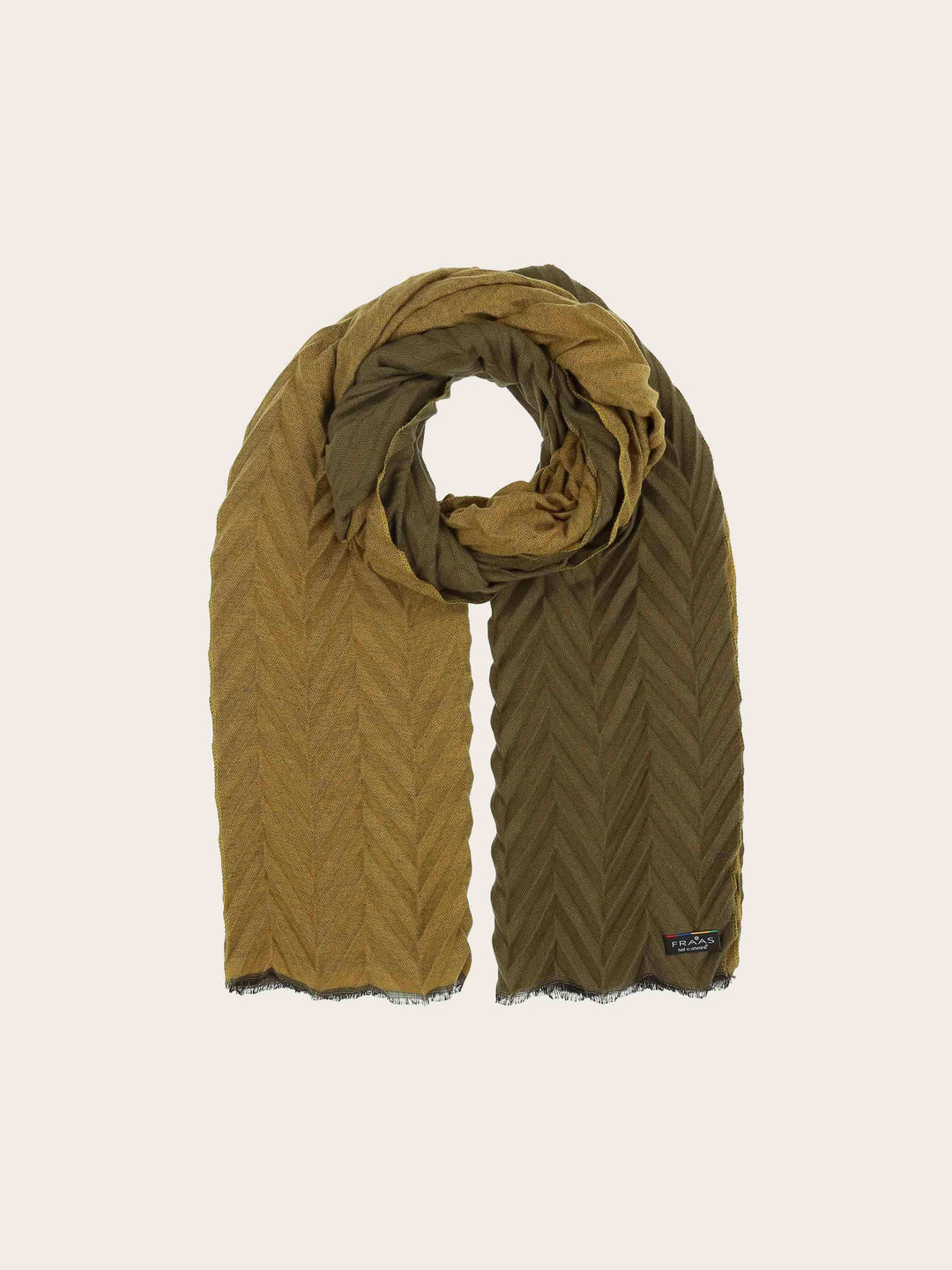 Doubleface Plissee-Stola