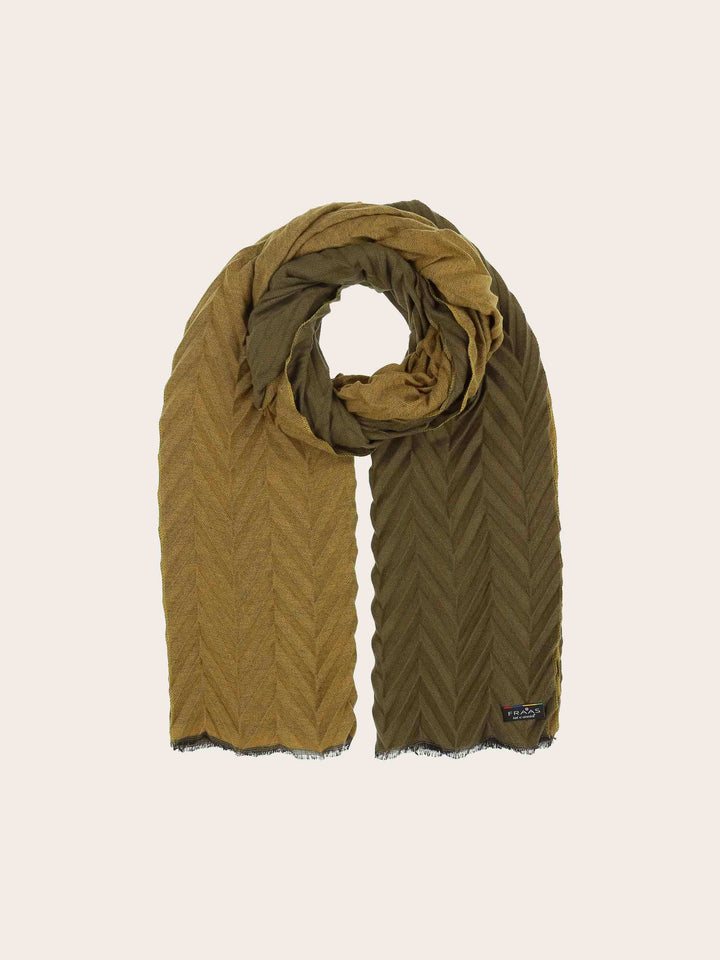 Doubleface Plissee-Stola