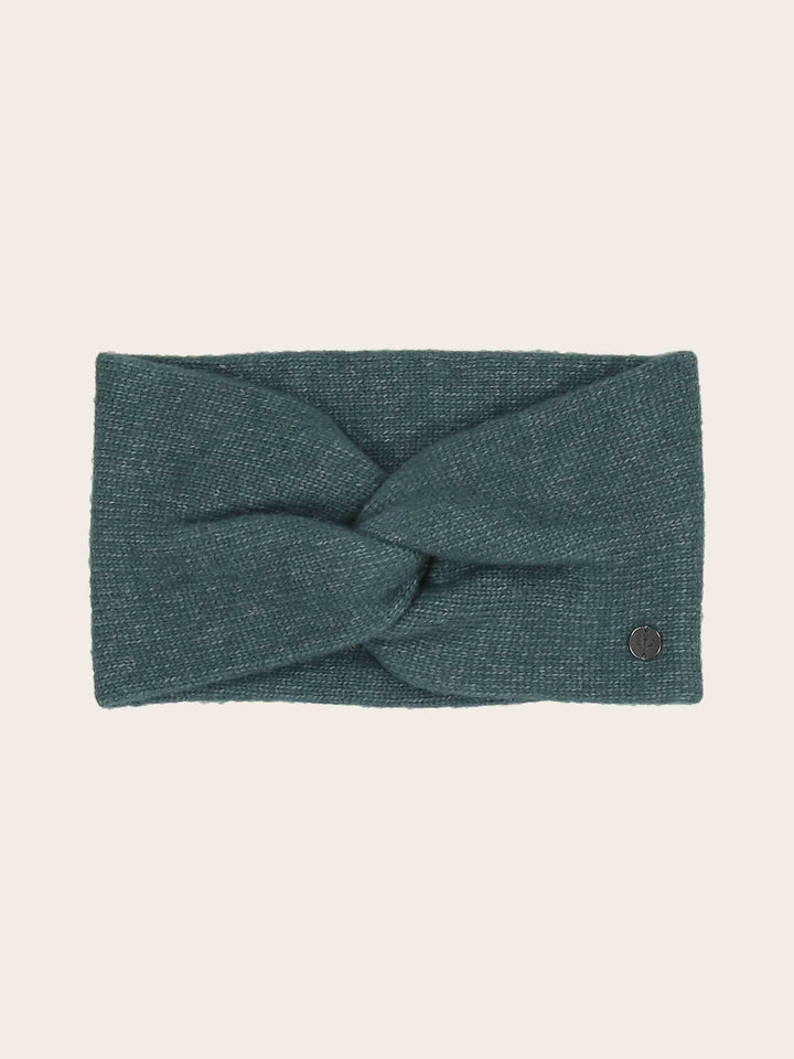 Breites Strickstirnband in Wollmischung