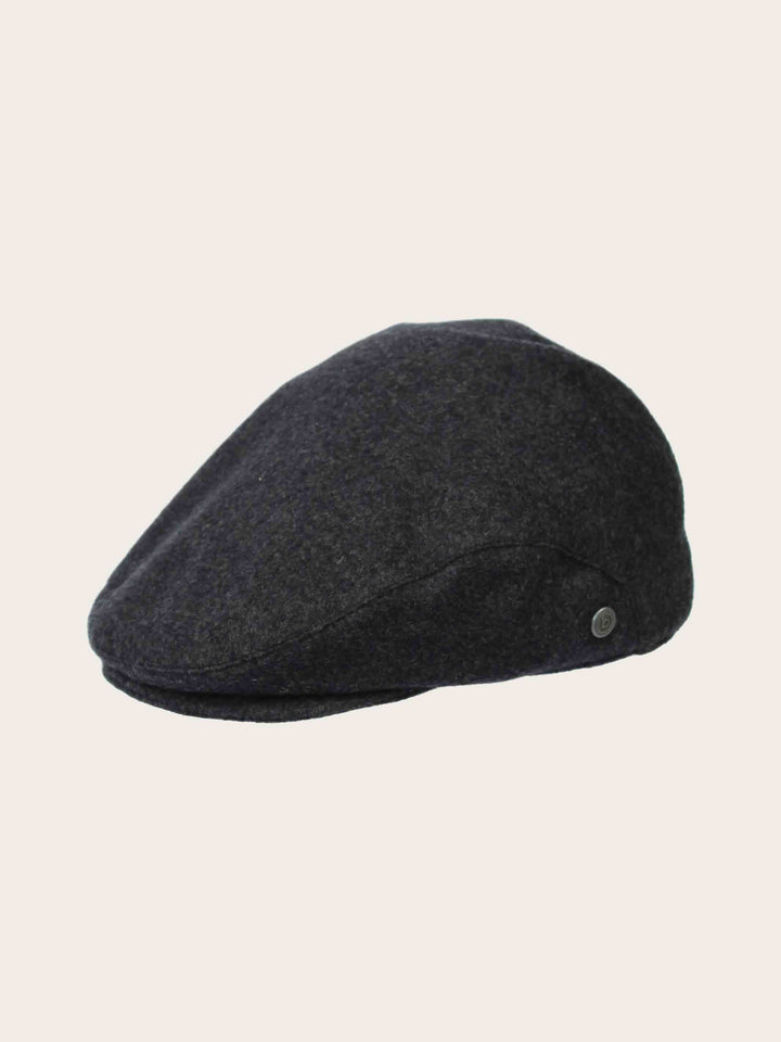 Einfarbige wetterabweisende bugatti Flatcap mit Ohrenklappen