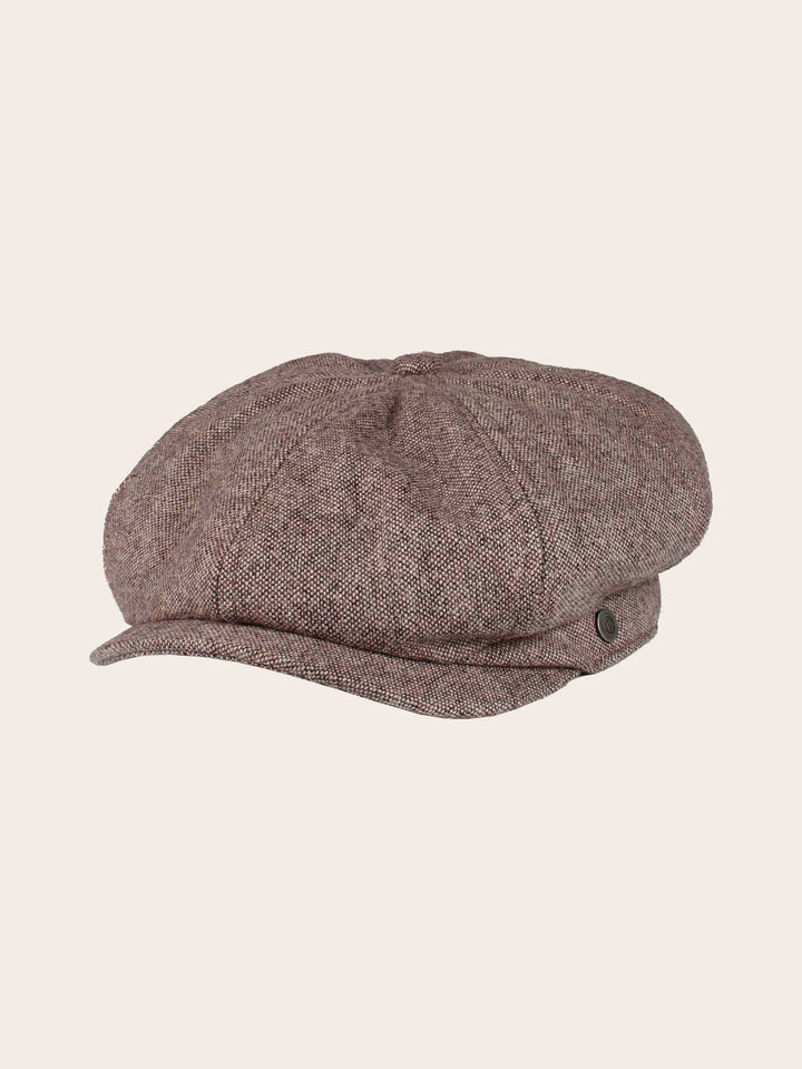 Einfarbige melierte bugatti Bakerboy Cap