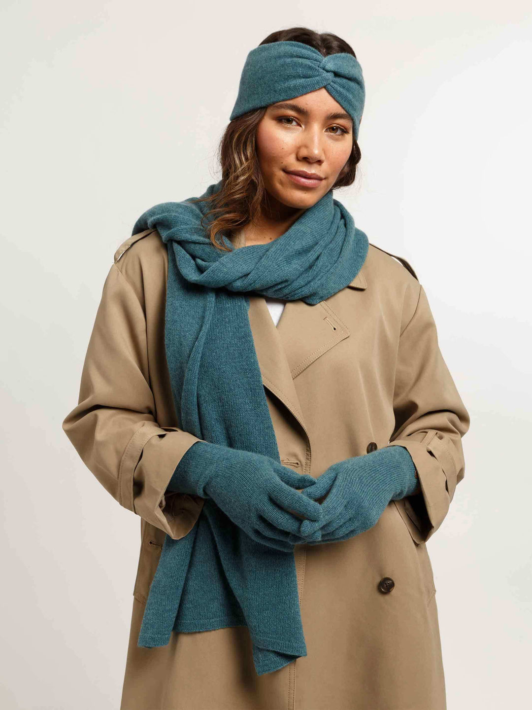 Strickhandschuhe aus reinem Kaschmir