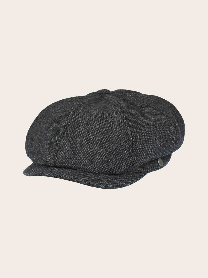 Einfarbige melierte bugatti Bakerboy Cap