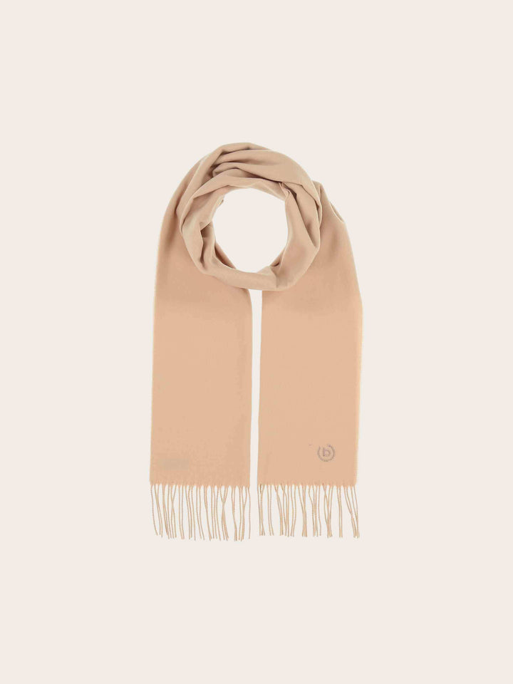 Cashminkschal mit gesticktem bugatti Logo