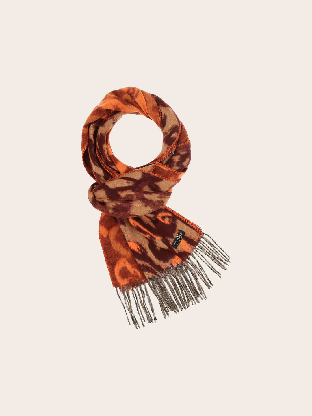 Cashmink-Schal mit mit abstraktem Muster